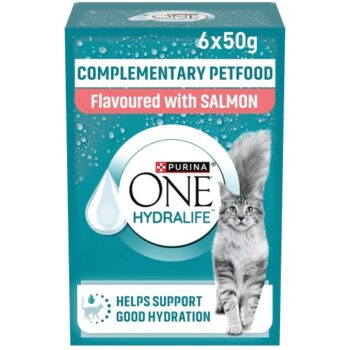 Purina One Hydralife Salmon Cat Supplements (6 x 50g)