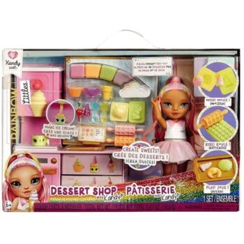 Rainbow High Little Dessert Shop with Kandy Playset