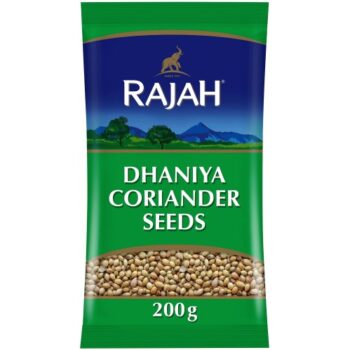 RAJAH DHANIYA WHOLE CORIANDER SEEDS (200g)