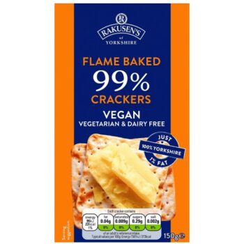 Rakusen's 99% Fat Free Crackers (150g)