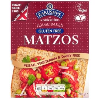 Rakusen's Gluten Free Traditional Matzo (200g)