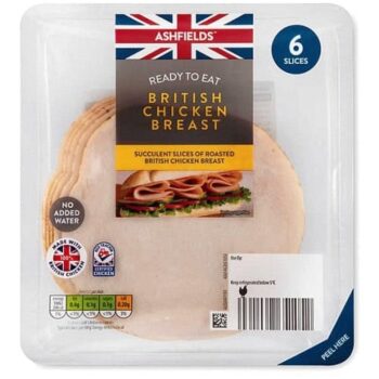 Ready to Eat British Chicken Breast 6 Slices