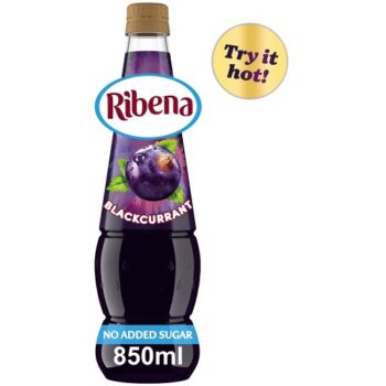 Ribena Light Blackcurrant No Added Sugar Squash (850ml)