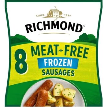 Richmond Meat-Free 8 Tasty Vegan Frozen (8 x 304g)