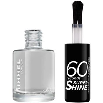 Rimmel London 60 Second Super Shine Clear Nail Polish (8ml)