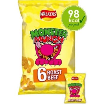 Roast Beef Flavored Multipack Snacks (6 x 20g)