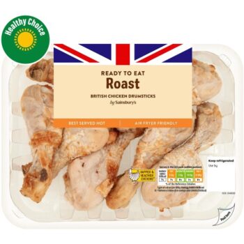 Roast British Cooked Chicken Drumsticks (430g)