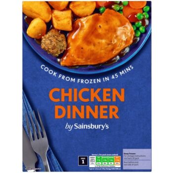 Roast Chicken Dinner Ready Meal for One (400g)
