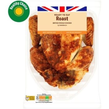 Roast Whole Cooked British Chicken (894g - 1112g)