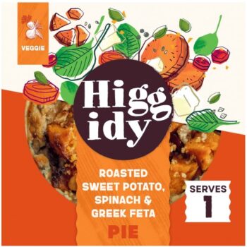 Roasted Sweet Potato, Spinach & Feta Pie (200g)