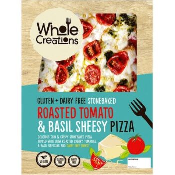 Roasted Tomato & Basil Dairy & Gluten Free Pizza (275g)