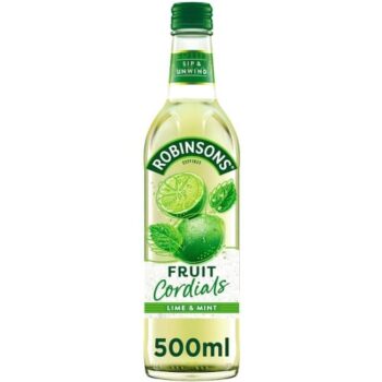 Robinsons Crushed Lime & Mint Fruit Cordial (500ml)