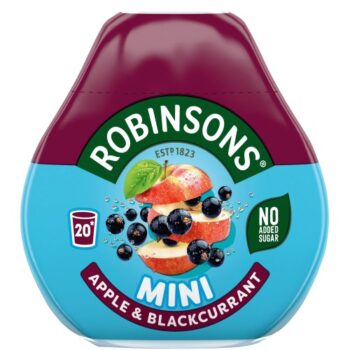 Robinsons Mini Apple & Blackcurrant On-The-Go Squash (66ml)