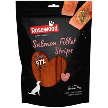 Rosewood Salmon Fillets Dog Treats (150g)