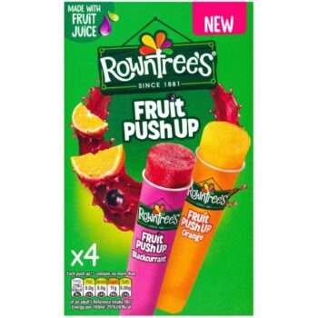 Rowntree's Fruit Pastille Push Up (4 x 90ml)