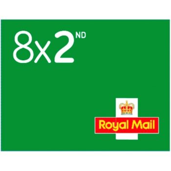 Royal Mail 8x2nd Class Book of Stamps (8)