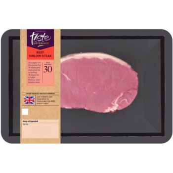 Sainsbury's 30 Days Matured British Beef Sirloin Steak Taste the Difference (225g)