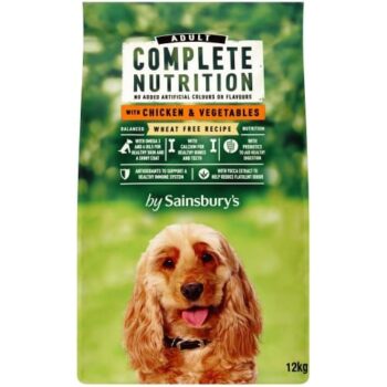 Sainsbury's Adult Complete Nutrition with Chicken & Vegetables (12kg)