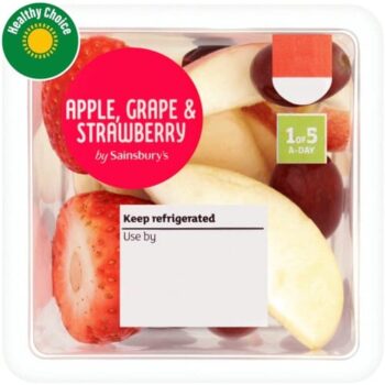 Sainsbury's Apple Grape & Strawberry (135g)