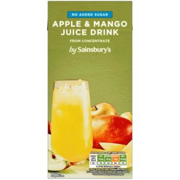 Sainsbury's Apple & Mango Juice Drink (1 Litre)