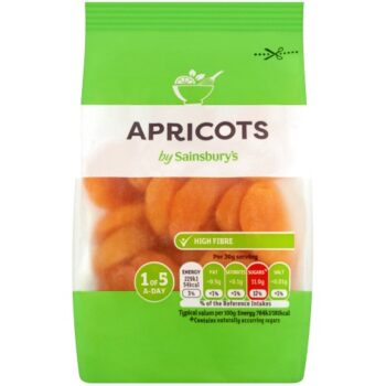 Sainsbury's Apricots (200g)