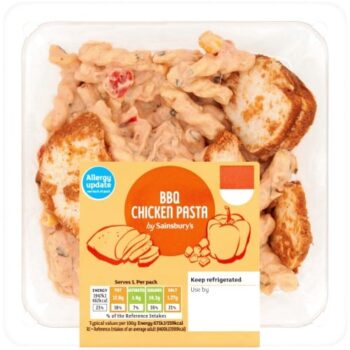 Sainsbury's BBQ Chicken Pasta (290g)