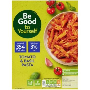 Sainsbury's Be Good to Yourself Tomato & Basil Pasta Ready Meal For 1 (350g)