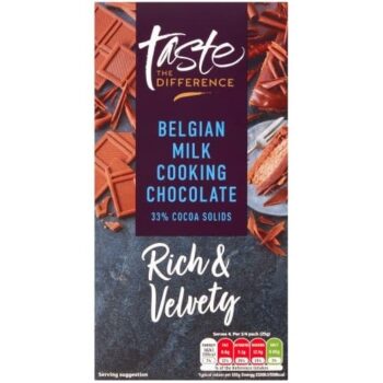 Sainsbury's Belgian Milk Cooking Chocolate Taste the Difference (100g)