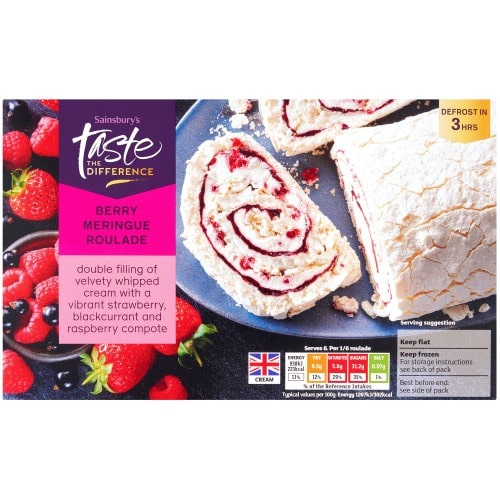 Sainsbury's Berry Roulade Taste the Difference (445g)