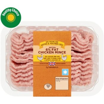 Sainsbury's British 6% Fat Chicken Mince (500g)