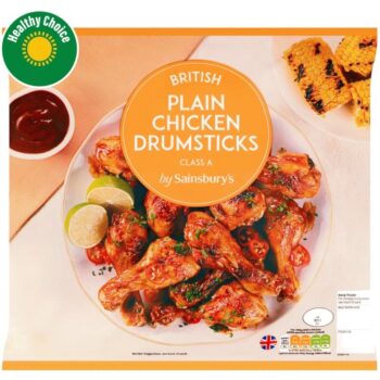 Sainsbury's British Plain Chicken Drumsticks (1.5kg)
