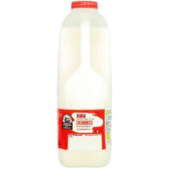 Sainsbury's British Skimmed Milk (1.13l, 2pt)