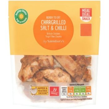 Sainsbury's Chargrilled Salt & Chilli (60g)