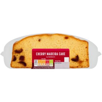 Sainsbury's Cherry Madeira Loaf Cake (268g)