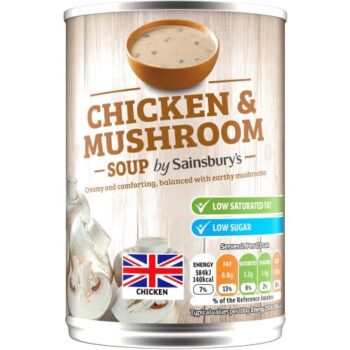 Sainsbury's Chicken & Mushroom Soup (400g)