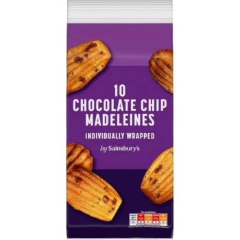 Sainsbury's Chocolate Madeleines Cakes (250g)