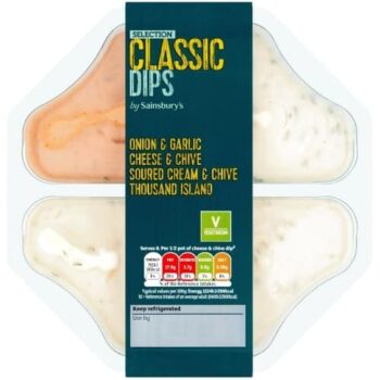 Sainsbury's Classic Dip Selection (500g)