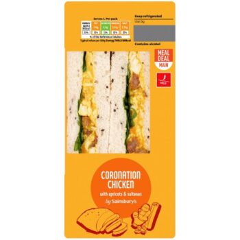 Sainsbury's Coronation Chicken with Apricots & Sultanas