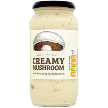 Sainsbury's Creamy Mushroom Cooking Sauce (460g)
