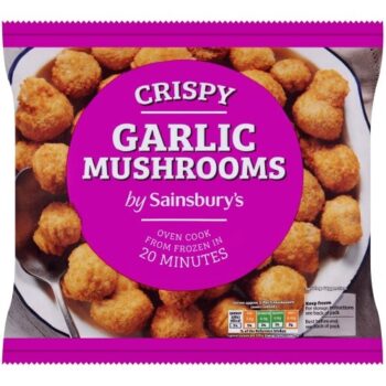 Sainsbury's Crispy Garlic Mushrooms (300g)