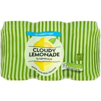 Sainsbury's Diet Cloudy Lemonade (6 x 330ml)