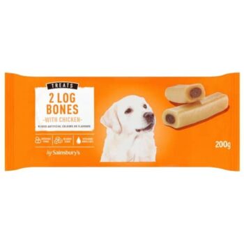 Sainsbury's Dog Treats Log Bones (2)