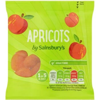 Sainsbury's Dried Apricots (40g)