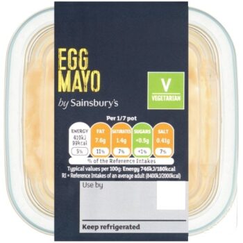 Sainsbury's Egg Mayo Deli Filler (385g)