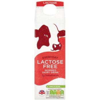 Sainsbury's Everyday Lactose Free Skimmed Dairy Drink (1 Litre)
