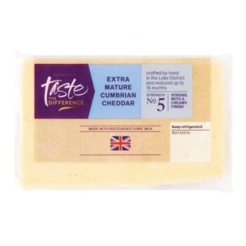 Sainsbury's Extra Mature Cumbrian Cheddar Taste the Difference (350g)