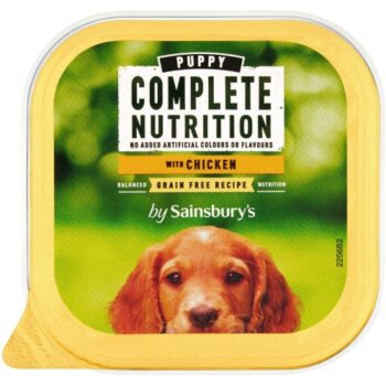 Sainsbury's Farmhouse Kitchen Puppy Food Pate with Chicken (150g)