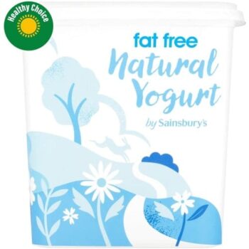 Sainsbury's Fat Free Natural Yoghurt (1kg)