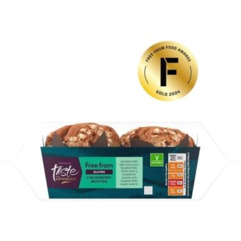 Sainsbury's Free From Blueberry Muffins Taste the Difference (2)