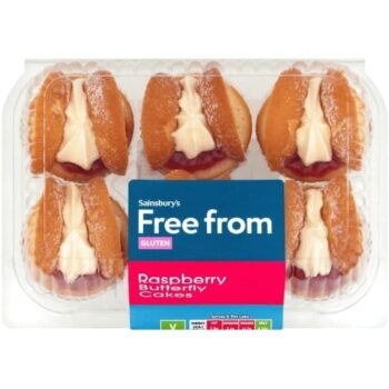 Sainsbury's Free From Butterfly Cakes (6)